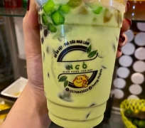 In sticker, tem decal dán cốc cafe, trà sữa