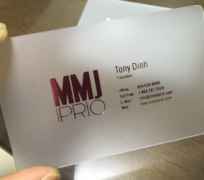 Chất liệu cardvisit  - danh  thiếp