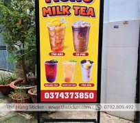 thiết kế và in ấn standee theo yêu cầu