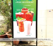 thiết kế và in ấn standee theo yêu cầu