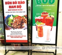 thiết kế và in ấn standee theo yêu cầu